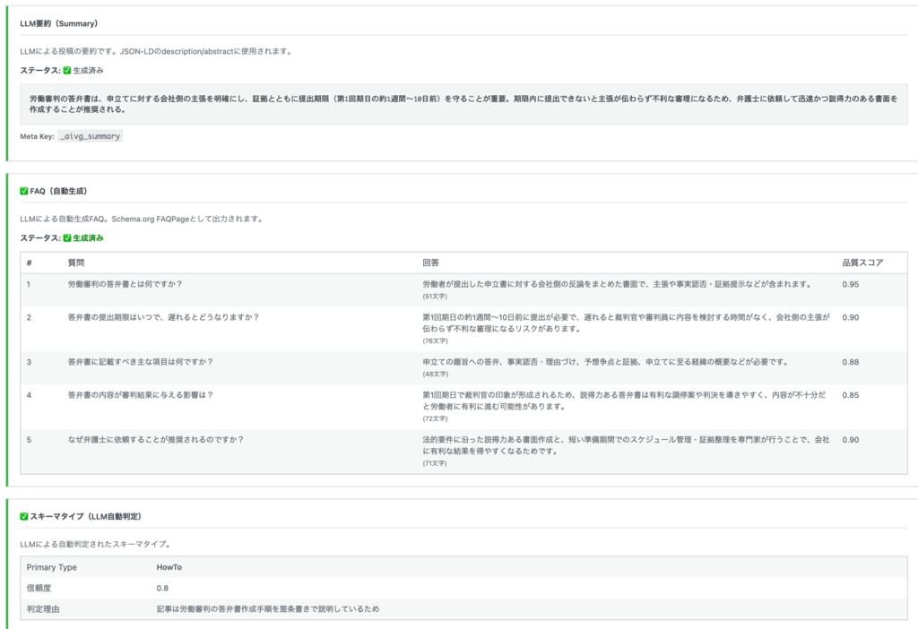 AIVG 診断ツール画面